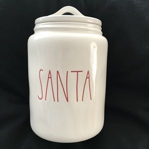 Rae Dunn Santa Canister